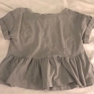 Peplum urban outfitters top
